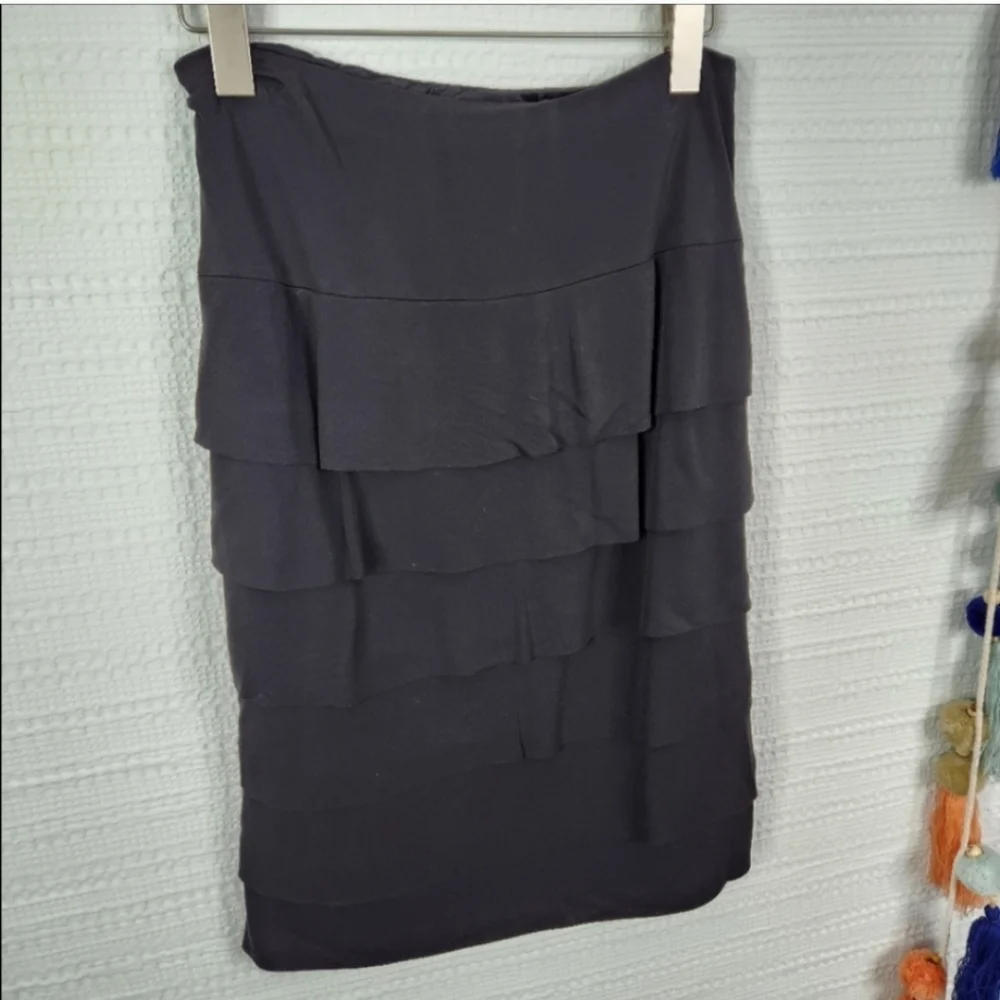 Lida Baday Tiered Stretch Skirt